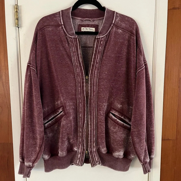 Free People Jackets & Blazers - Free People We the Free Distressed Knit Jacket